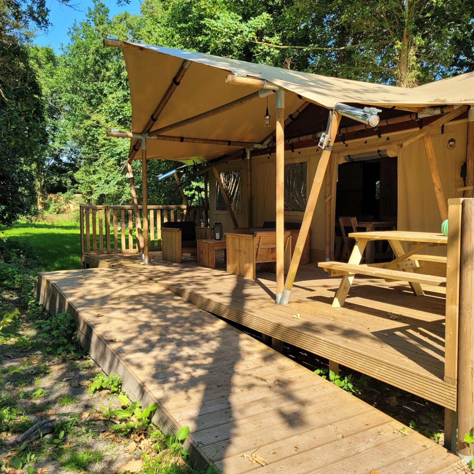 Ecolodges De Dreef Renesse Esterno foto