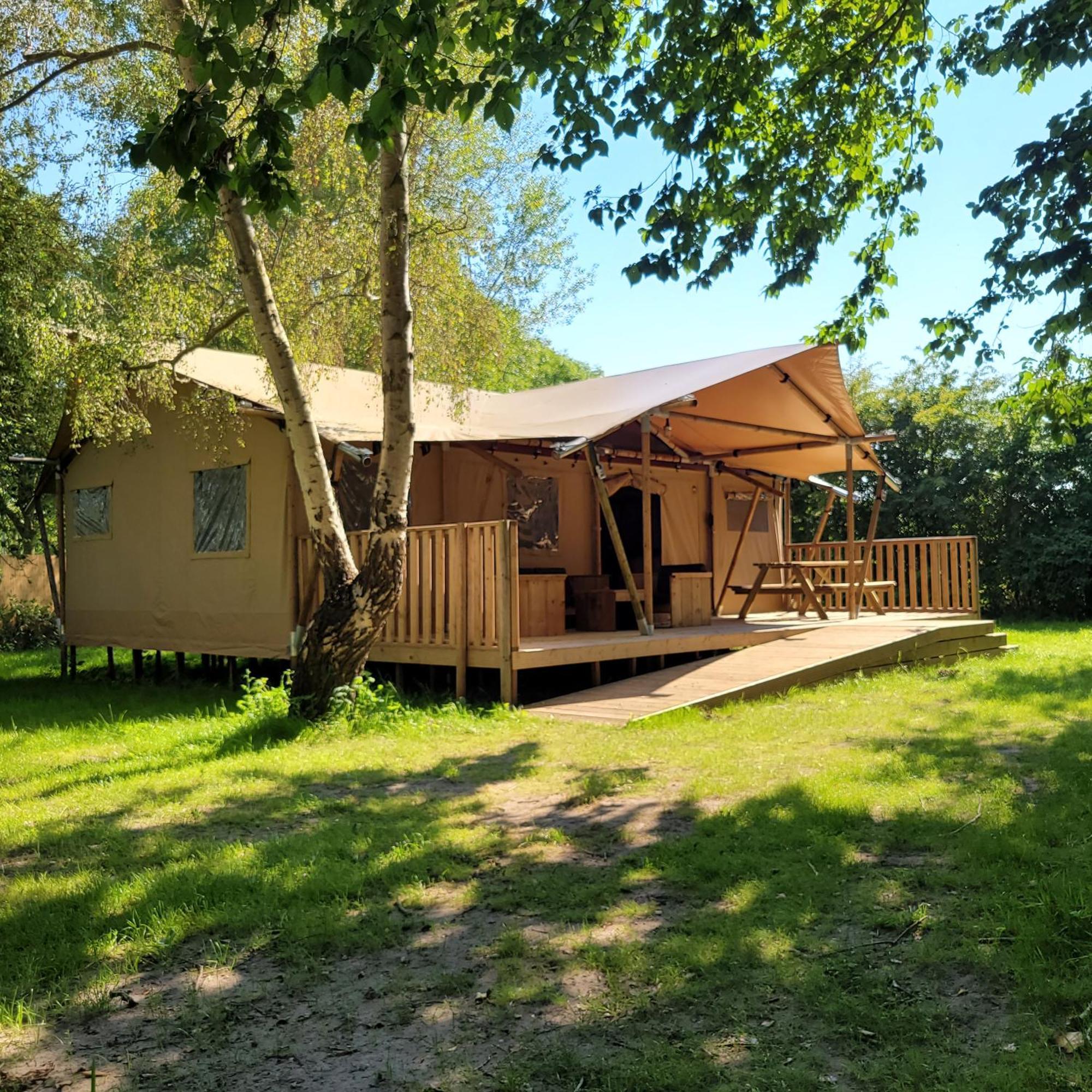 Ecolodges De Dreef Renesse Esterno foto